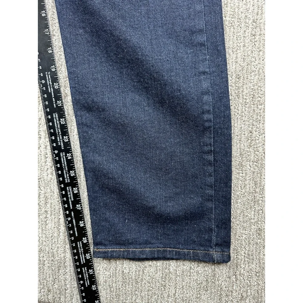 Levi's 502 Flex Tapered Leg Denim Jeans 40X32 Fits 40x30 Mens Dark Stretch NWT